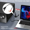 Qianrenon Rca į 3.5 mm Stereo Vandeniui Atsparus Kabelis Adapteris