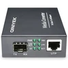 Qiniyek 10gb ethernet fiber media konverteris, 10g fiber ethernet konverteris su 1 x Rj45 10gbe prievadu į 1 x 10gbe Sfp+ prievadą