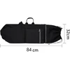 Qiupfgut riedlentės krepšys, vandeniui atsparus longboard krepšys, riedlentės longboard krepšys, riedlentės nešiojimo krepšys, vandeniui atsparus longboard krepšys, riedlentės kuprinė, nešiojamas riedlentės krepšys