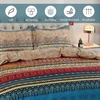 Qucover Boho medvilninis patalynės komplektas su užtrauktuku