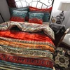 Qucover Boho medvilninis patalynės komplektas su užtrauktuku