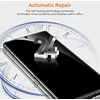 Quesple [2 vnt.] Privatumo apsauginė ekrano plėvelė, skirta Google Pixel 8 Pro 5g, atspari įbrėžimams, apsauganti nuo šnipinėjimo, be burbuliukų, minkšta Tpu ekrano apsauga, skirta Google 8 Pro Anti-spy Film