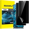 Quesple [2 vnt.] Privatumo apsauginė ekrano plėvelė, skirta Google Pixel 8 Pro 5g, atspari įbrėžimams, apsauganti nuo šnipinėjimo, be burbuliukų, minkšta Tpu ekrano apsauga, skirta Google 8 Pro Anti-spy Film