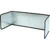 Qwork® apsauga nuo purslų virtuvės sienelė, apsauga nuo purslų sienelė viryklei, sulankstoma, 76 x 30 cm