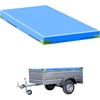 Qwork Tentelė priekabai 209x115x10 cm, 420d Pvc, su virve