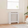 Radiatoriaus uždangalas, baltos spalvos, 78cm, MDF