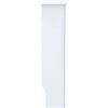 Radiatoriaus uždangalas, baltos spalvos, 78cm, MDF