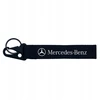 Raktų pakabukas Mercedes Benz su logotipu ir užrašu, skirtas automobilio raktams