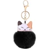 Raktų pakabukas ornamentas, krepšio pakabukas, katės pūkuotas raktų pakabukas, pliušinis raktų pakabukas, personalizuotas kūrybinis raktų pakabukas, dovana aplankams, kuprinei, mobiliajam telefonui