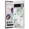 Raleavo dėklas Google Pixel 8 Pro, skaidrus, su gėlių raštu