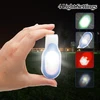 Ranjima naktinė lemputė žindymui, 2 led lempučių rinkinys su spaustuku, mini naktinė lemputė slaugytojai, įkraunama usb, žibintuvėlis su spaustuku ant drabužių, led saugos lemputė mokyklinei kuprinei, skirta stovyklavimui (mėlyna)