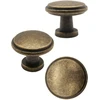 Rankenėlės baldams, 2 vnt., žalvario spalvos, 21x24 mm