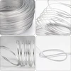 Rankų darbo viela, 1 mm x 50 m, sidabrinė viela, viela rankdarbiams, viela papuošalams, aliuminio viela, rišimo viela, minkšta ir lanksti viela, nerūdijanti viela papuošalų gamybai