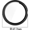 Rantuo dėklas, suderinamas su google pixel watch 3 45 mm, kietas pc + integruotas grūdintas ekrano apsaugos skydelis, atsparus dulkėms, apsauginis laikrodžio dėklas, suderinamas su google pixel watch 3 45 mm. (juodas)
