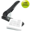 Rapesco 1551 Eco Hd-210 didelio našumo segiklis su 1000 vnt. 923/15 mm kabėmis, juodas