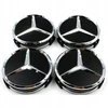 Ratų gaubteliai mercedes, komplektas 75mm 4 vnt
