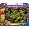 Ravensburger 12004010 1 vėžliukai nindzės dėlionė, 60 dalių, didelė 2d, įvairiaspalvė