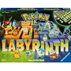 Ravensburger 22705 Pokémon Labyrinth švytintis tamsoje slenkantis žaidimas su populiariausiais Pokémon 2-6 žaidėjams nuo 7 metų: galima žaisti šviesoje ir tamsoje
