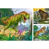Ravensburger 3x49 detalių dėlionės rinkinys: Gyvūnai, vienaragiai, dinozaurai