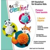 Ravensburger Becreative Pompom Animals - kūrybinis rinkinys vaikams nuo 6 metų, pomponai mergaitėms ir berniukams - 18429 - dovanos gimtadieniui, dekoravimo "pasidaryk pats"