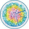 Ravensburger Dėlionė 17349 Circle of Colours Rainbow Cake 500 dalių apvali dėlionė suaugusiems ir vaikams nuo 12 metų