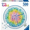 Ravensburger Dėlionė 17349 Circle of Colours Rainbow Cake 500 dalių apvali dėlionė suaugusiems ir vaikams nuo 12 metų