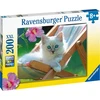 Ravensburger Dėlionė "baltas Kačiukas" - 200 Detalių (nuo 8 Metų)