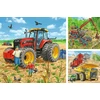 Ravensburger didelės mašinos 3x49d. - įvairios