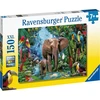 Ravensburger Džiunglių drambliai dėlionė vaikams, 150 Xxl detalių