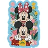 Ravensburger medinė dėlionė 12000762 Mickey & Minnie 300 dalių kontūrinė medinė dėlionė su tvirtomis, atskiromis dėlionės dalimis ir 25 mažomis medinėmis figūrėlėmis = Whimsies, Disney gerbėjams nuo 12 metų