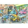 Ravensburger vaikiška dėlionė - 05096 atliekų surinkimas ir vilkikas - dėlionė vaikams nuo 4 metų su 2 x 24 detalėmis
