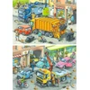 Ravensburger vaikiška dėlionė - 05096 atliekų surinkimas ir vilkikas - dėlionė vaikams nuo 4 metų su 2 x 24 detalėmis