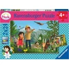 Ravensburger vaikiška dėlionė 05672 Heidi's Adventure 2 x 24 dalys Heidi dėlionė vaikams nuo 4 metų