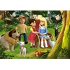 Ravensburger vaikiška dėlionė 05672 Heidi's Adventure 2 x 24 dalys Heidi dėlionė vaikams nuo 4 metų