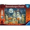 Ravensburger vaikiška dėlionė - 13264 The Halloween House - Helovino dėlionė vaikams nuo 9 metų, su 300 Xxl formato detalių