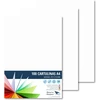 Raylu paper spalvotas popierius a4, pakuotė 100 lapų kartono popieriaus 180 g/m², 210 x 297 mm, profesionalios spalvoto kartono dėžutės biurui, kopijavimo popierius, spalvingas popierius rankdarbiams (baltas)