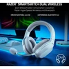 Razer Barracuda X belaidės žaidimų ausinės su mikrofonu, baltos