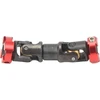 Rc pavaros veleno priedai, nerūdijančio plieno flanšas, universalus rc pavaros velenas, lengvas montavimas, stabilus važiavimas 1/10 (45–50 mm)