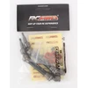 Rcawd Arrma Big Rock, Granite, Senton ir Vorteks 3s & Mega - Arrma driveshaft komplektas (priekinis/galinis) atnaujinimo dalys, 2 vnt. - juodas