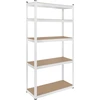 Rebel Regal metalinis žurnalų stovas 180x90x40 baltas Rb-1251w