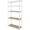 Rebel Regal metalinis žurnalų stovas 180x90x40 baltas Rb-1251w