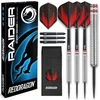 Red Dragon Raudona Dragon Raider 1: 23g raudonos ir baltos spalvos profesionalūs volframo smiginiai