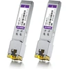 Šakotuvas Redlux 1g sfp rj45 mini-gbic modulis, cat.5e rj45 varinis kištukas, iki 100 m, 1000base-t varinis siųstuvas-imtuvas, suderinamas su cisco glc-t/sfp-ge-t, meraki ma-sfp-1gb-tx, ubiquiti uf-rj45-1g, 2 vnt.