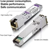 Šakotuvas Redlux 1g sfp rj45 mini-gbic modulis, cat.5e rj45 varinis kištukas, iki 100 m, 1000base-t varinis siųstuvas-imtuvas, suderinamas su cisco glc-t/sfp-ge-t, meraki ma-sfp-1gb-tx, ubiquiti uf-rj45-1g, 2 vnt.