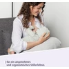 Reer Mama Air pripučiama ergonomiška maitinimo pagalvė su minkštu nuimamu užvalkalu, kompaktiška ir idealiai tinkanti kelionėms, pagalba žindant