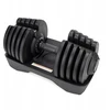 Reguliuojamas svarelis treniruotėms Trexo, plieniniai svarmenys, 40 kg, gumuotas, 40