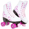 Reguliuojami riedučiai Raven Trista Baltas/pink 39-42