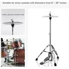 Reguliuojamo aukščio "hi-hat" stovas su triguba atrama