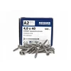 Reisser Sparibo sraigtas, 4,0x40 mm, Tx 20, A2 500 vnt.