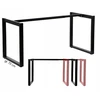 Rėmas, Loft rėmas, Stalo rėmas, Rėminis, Juodas, Reguliuojamas - gylis 70cm